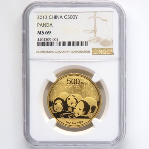 2013年1盎司熊猫金币