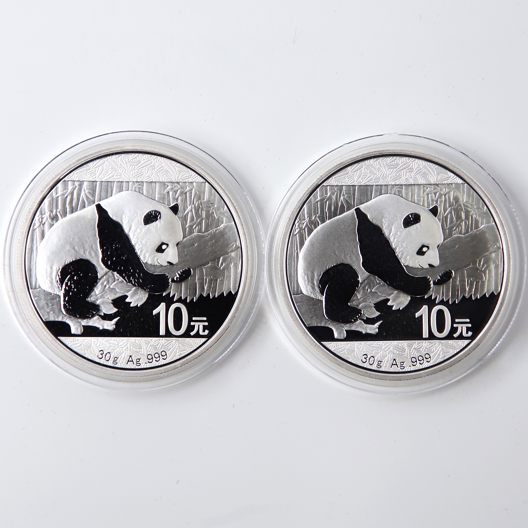 2016年30克熊猫银币