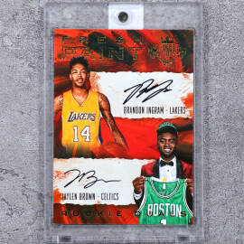 2016-17 Panini Court Kings Fresh Paint Duals 油画 双人 50编 签字