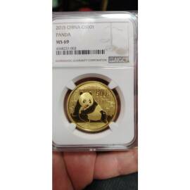 2015年1盎司熊猫金币