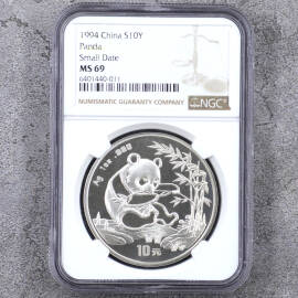 1994年1盎司熊猫银币
