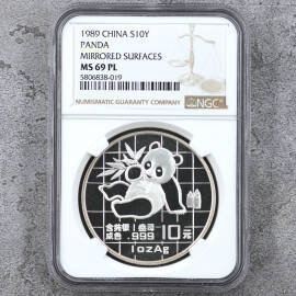 1989年1盎司熊猫银币