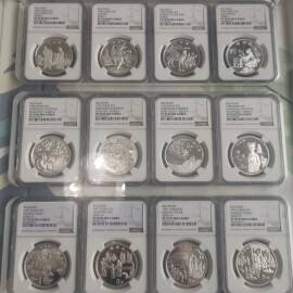 1995-1997年22克丝绸之路第1-3组银币