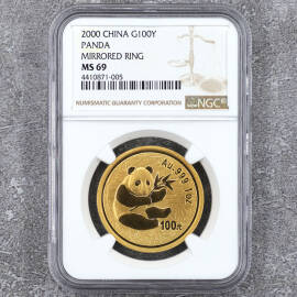 2000年1盎司熊猫金币