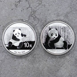 2014.15年1盎司熊猫银币