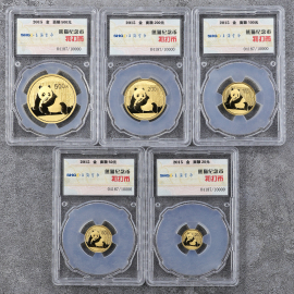 2015年熊猫金币
