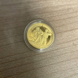 2008年1/4盎司宁夏回族自治区成立50周年金币