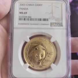2003年1盎司熊猫金币