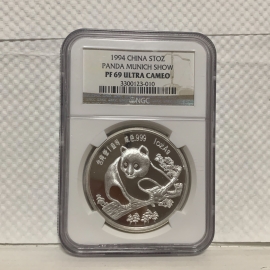 1994年1盎司德国慕尼黑国际硬币展银章