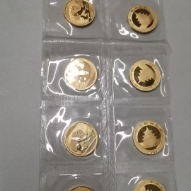 2016年15克熊猫金币