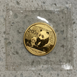 2012年1/2盎司熊猫金币