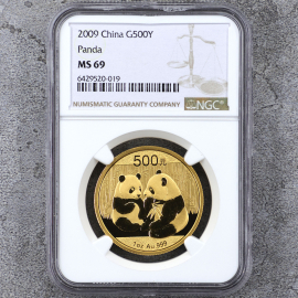 2009年1盎司熊猫金币