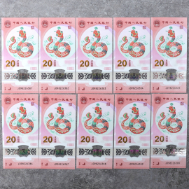 2025年贺岁蛇年纪念钞