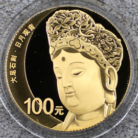 2016年8克大足石刻金币