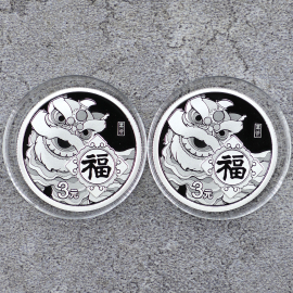 2023年8克贺岁银币