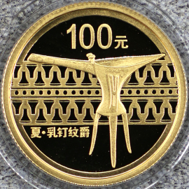 2012年1/4盎司青铜器第1组金币