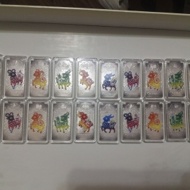 2015年羊年生肖10克喜银章