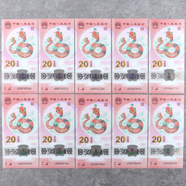 2025年贺岁蛇年纪念钞