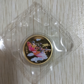2003年1/2盎司民间神话第3组彩金币