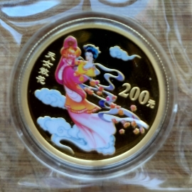 2003年1/2盎司民间神话第3组彩金币