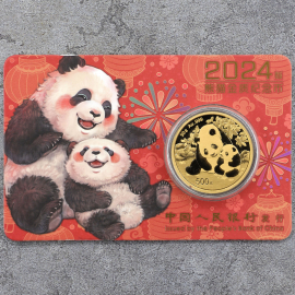2024年30克熊猫金币