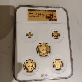 2018年熊猫金币