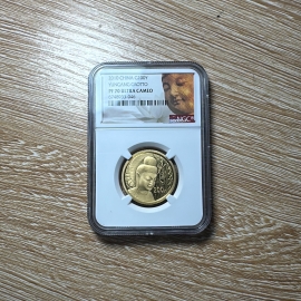 2010年1/2盎司云冈石窟金币