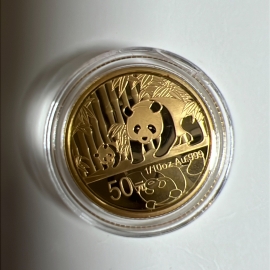 2012年1/10盎司熊猫金币发行30周年金币