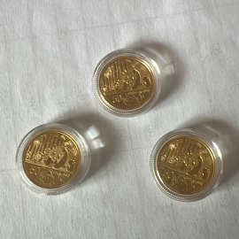 2012年1/10盎司熊猫金币发行30周年金币