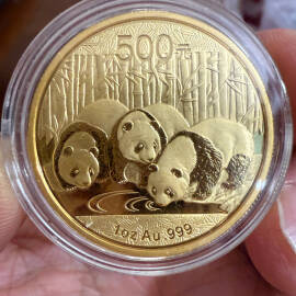 2013年1盎司熊猫金币