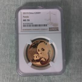 2019年30克熊猫金币