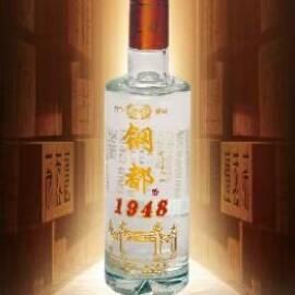钢都酒，1948，52度浓香型500毫升6瓶