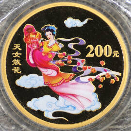 2003年1/2盎司民间神话第3组彩金币